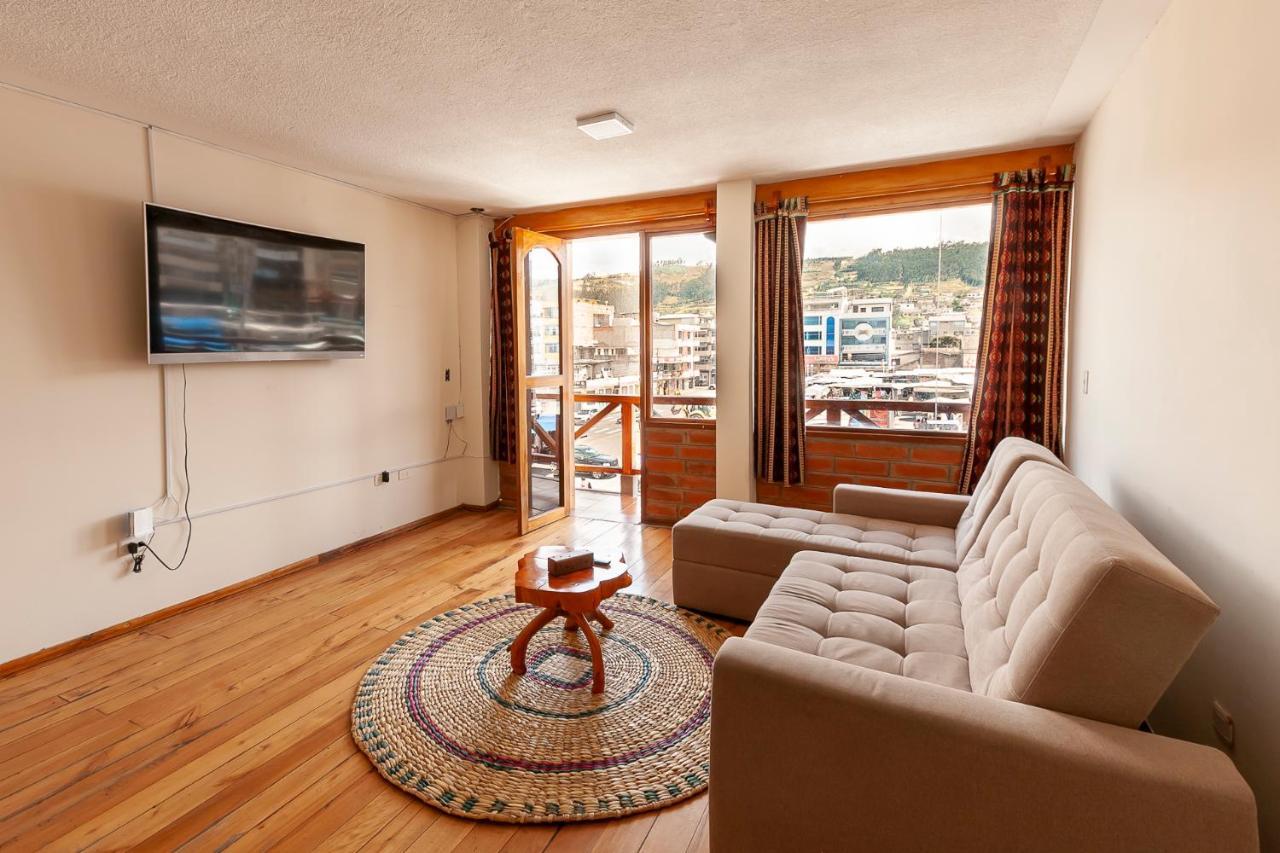 Los Ponchos Inn Apartasuite Otavalo Exteriér fotografie